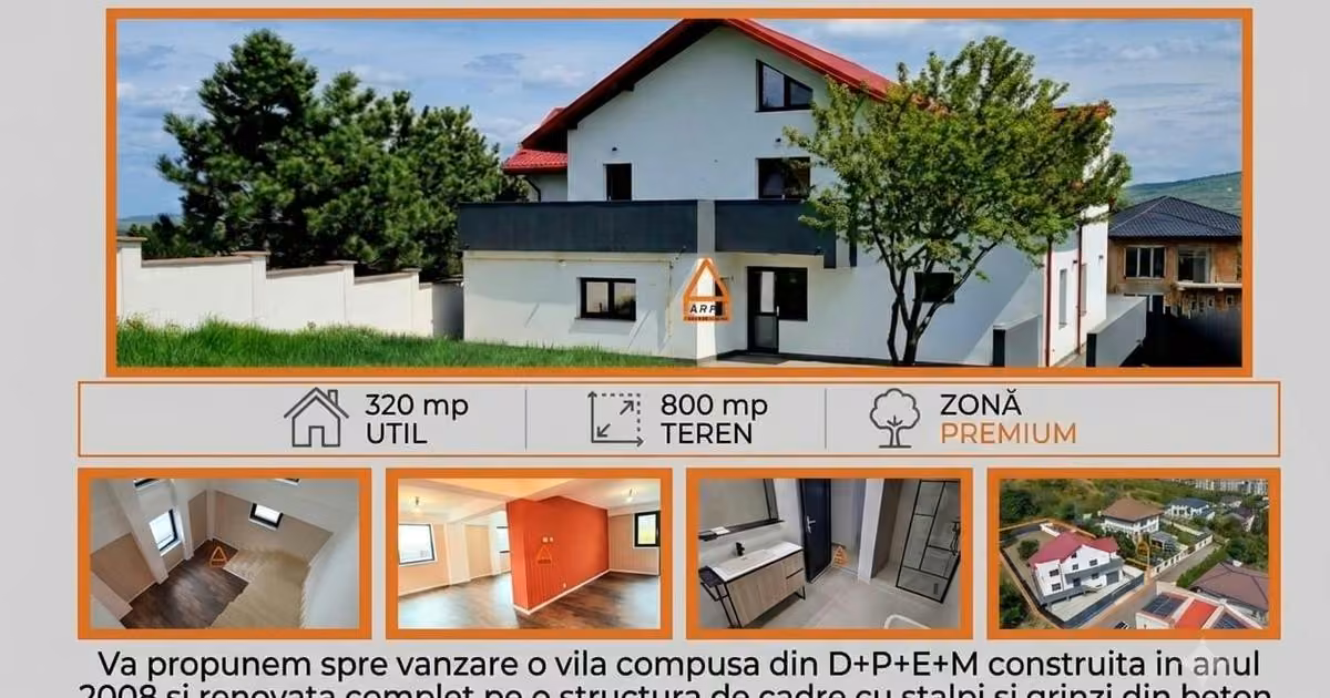 Casă individuală de vânzare cu 5 camere în zona Bucium, Iași