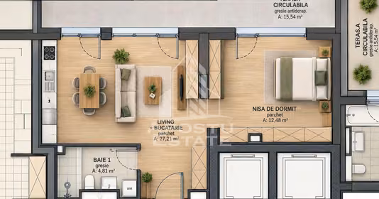 Apartament Circumvalațiunii