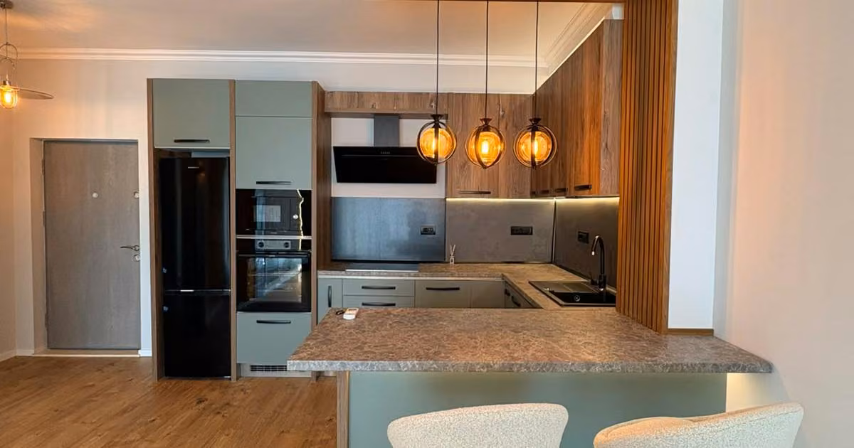Apartament de vânzare cu 2 camere, mobilat în Florești