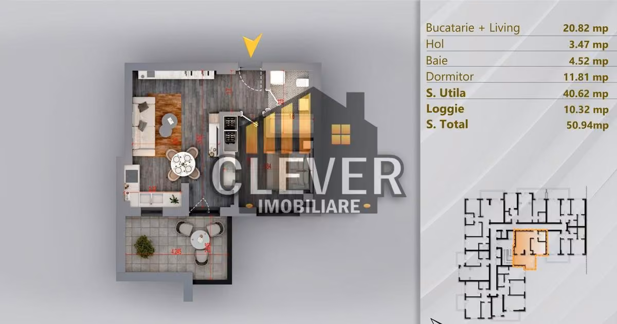 Apartament de vânzare cu 2 camere în zona Theodor Pallady, Sector 3