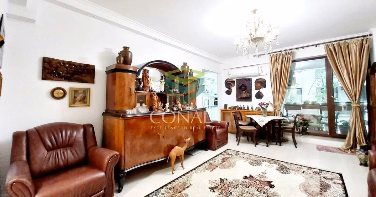 Apartament de vânzare cu 3 camere, mobilat în zona Băneasa, Sector 1