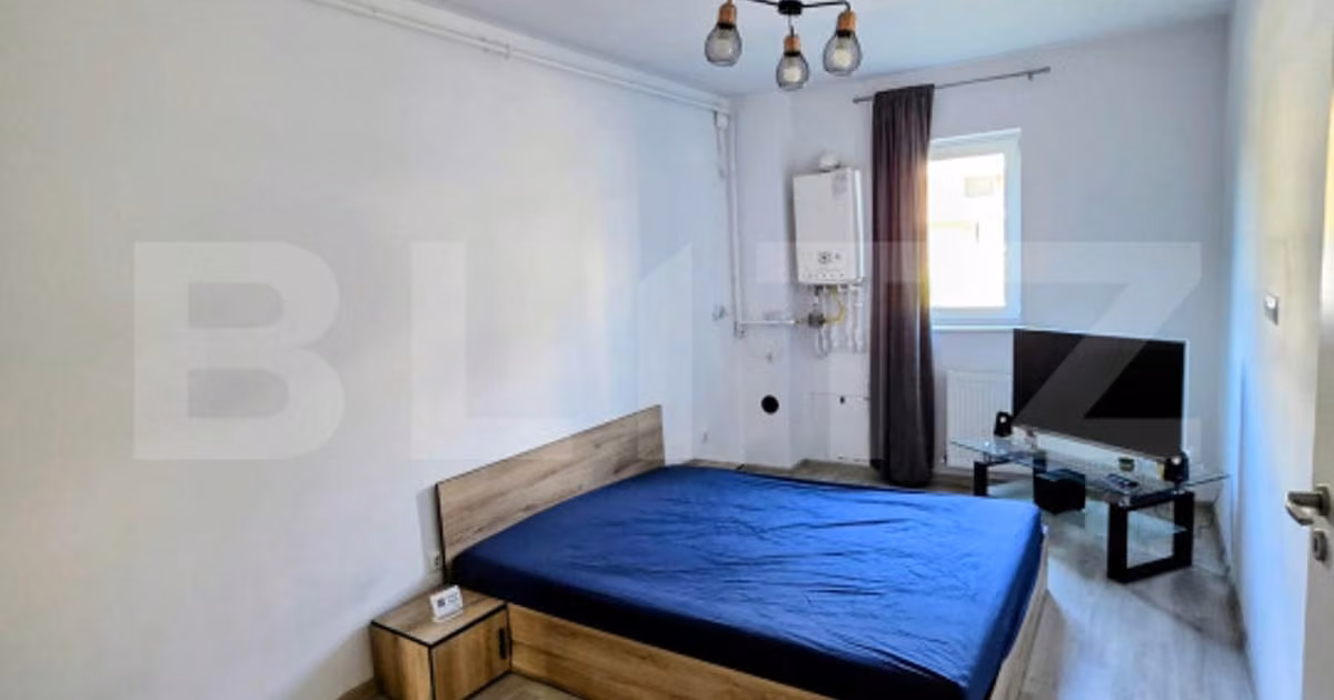 Apartament de vânzare cu 2 camere, mobilat în Florești
