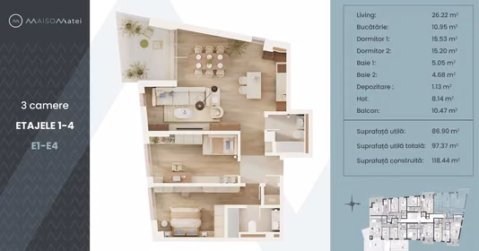 Apartament Unirii