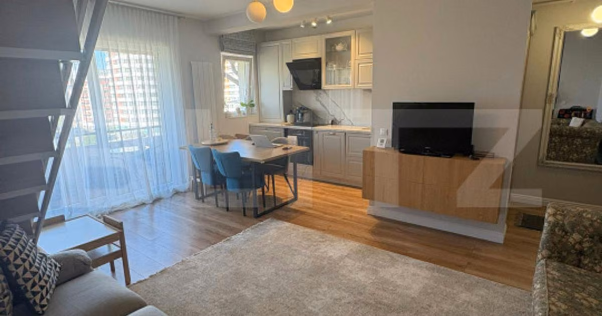 Apartament de vânzare cu 4 camere, mobilat în Florești