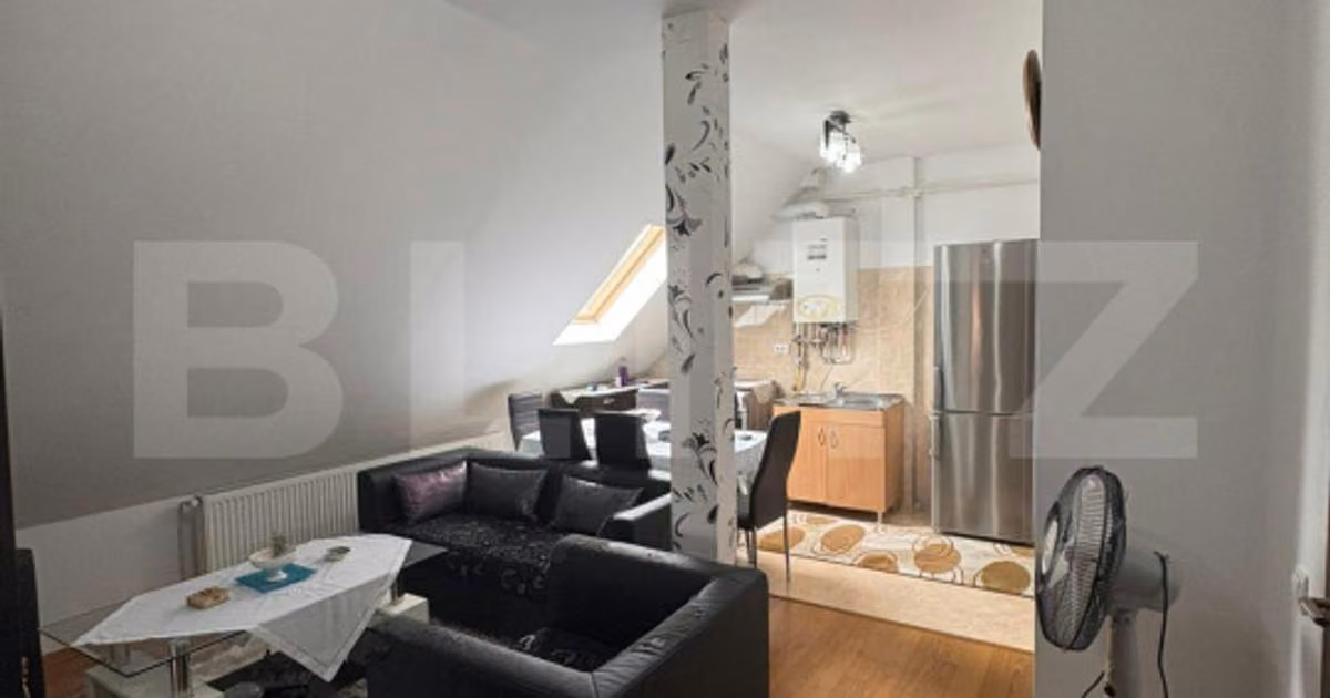 Apartament de vânzare cu 3 camere, mobilat în Florești