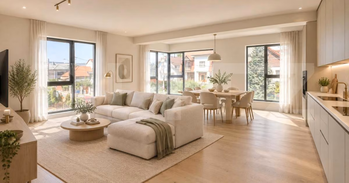 Apartament de vânzare cu 4 camere în zona Andrei Mureșanu, Cluj-Napoca