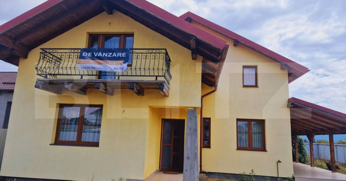 Casă individuală de vânzare cu 5 camere, mobilată în Cărpiniș