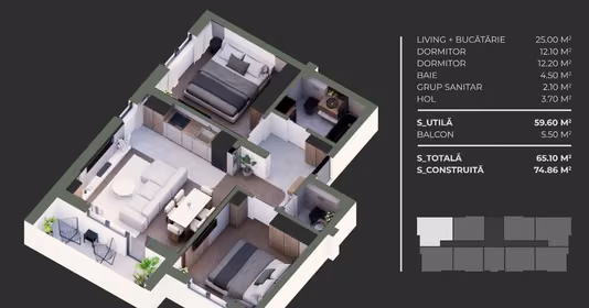 Apartament Berceni