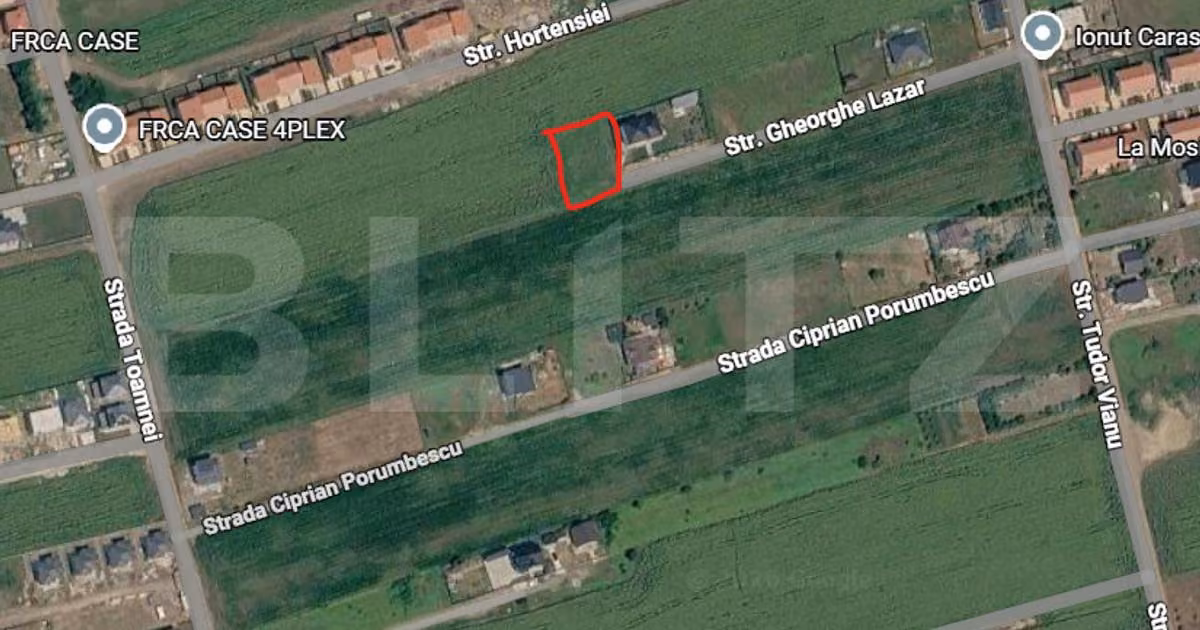 Teren Construcții intravilan de vânzare de 509 mp, în Rediu