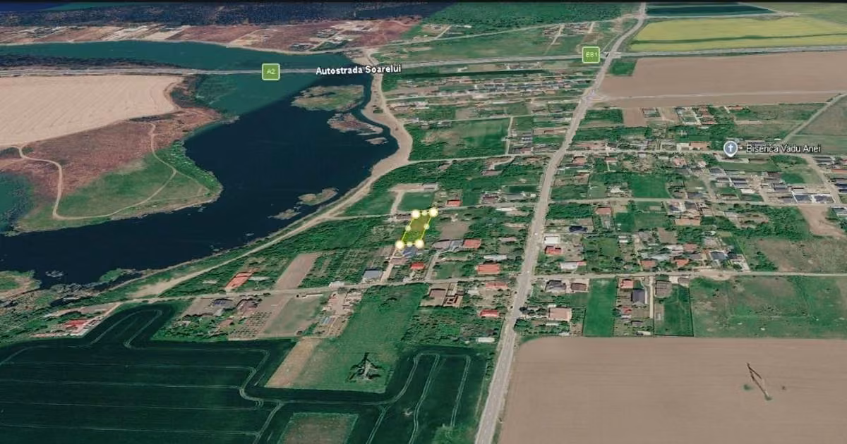 Teren Construcții intravilan de vânzare de 1246 mp, în Vadu Anei