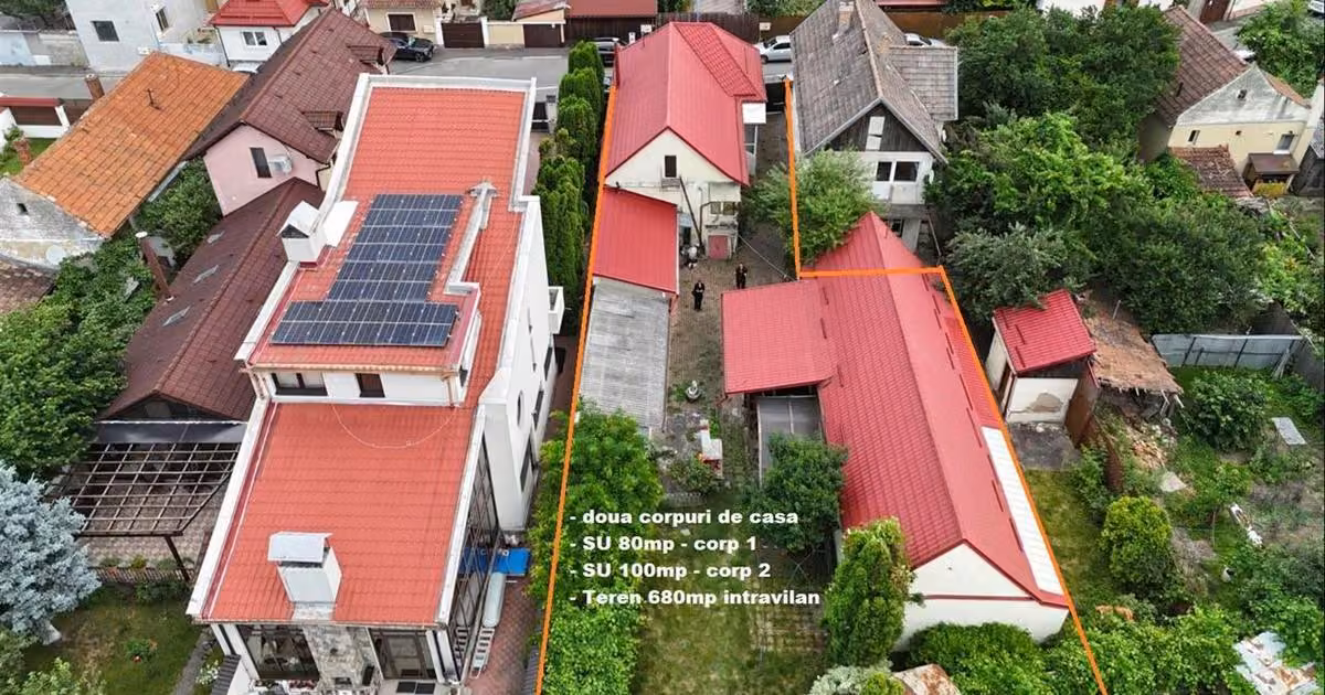 Casă individuală de vânzare cu 6 camere în zona Aurel Vlaicu, Brașov