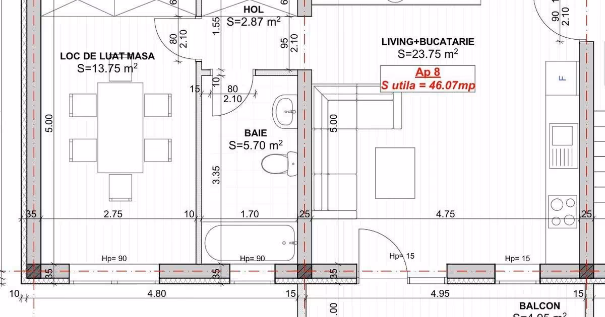 Apartament de vânzare cu 2 camere în zona Girocului, Timișoara
