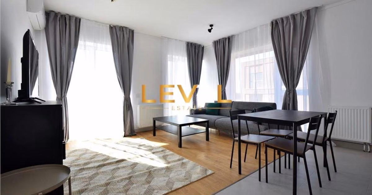 Apartament de vânzare cu 3 camere, mobilat în zona Bucureștii Noi, Sector 1