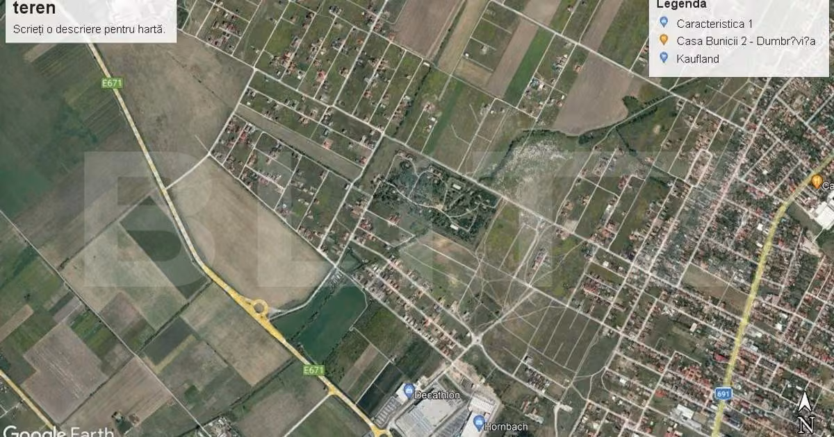 Teren Construcții intravilan de vânzare de 50000 mp, în Dumbrăvița
