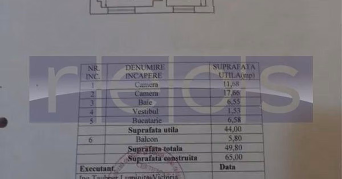 Apartament de vânzare cu 2 camere, mobilat în zona Bucureștii Noi, Sector 1