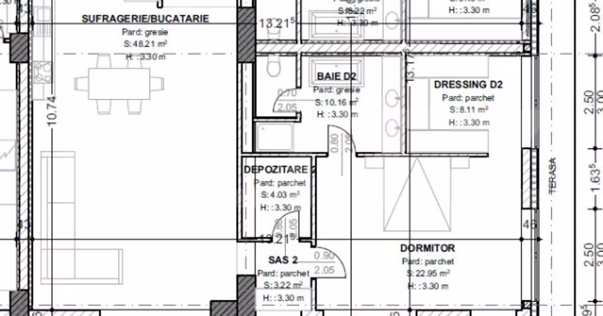 Penthouse de vânzare cu 3 camere în zona Central, Timișoara