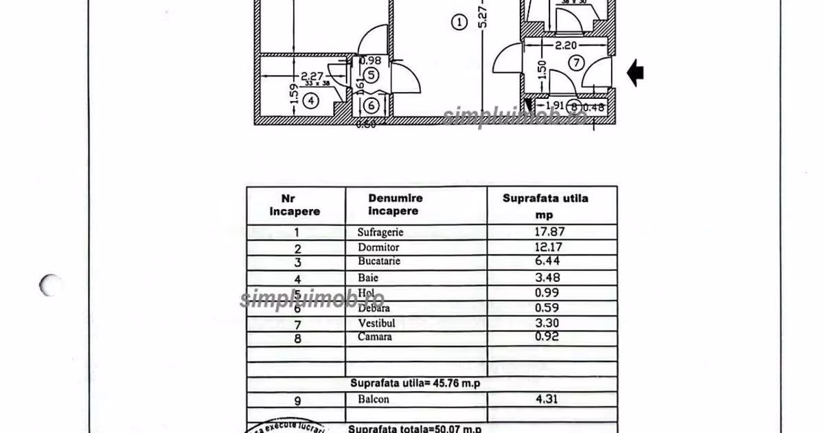 Apartament de vânzare cu 2 camere în zona Theodor Pallady, Sector 3