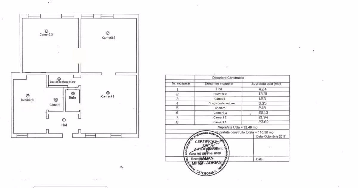 Apartament de vânzare cu 4 camere în zona Mărăști, Cluj-Napoca