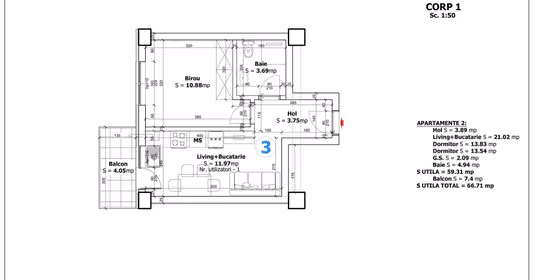 Apartament Central