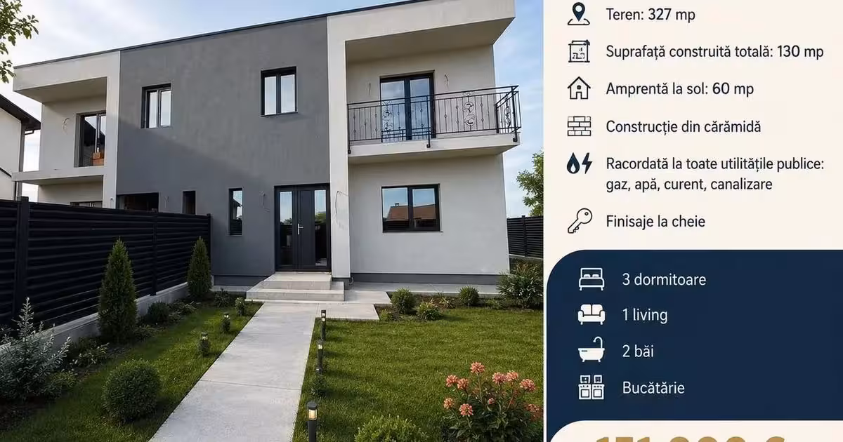 Duplex de vânzare cu 4 camere în zona Est, Vaslui