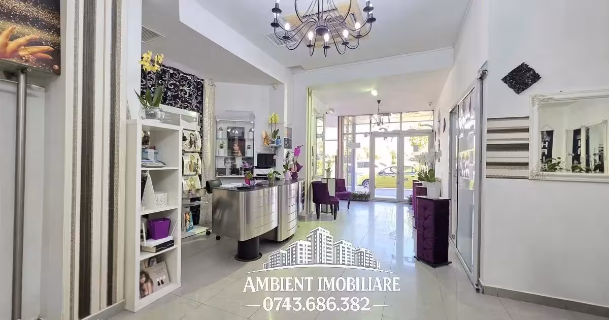 Spațiu comercial de vânzare de 133 mp, în zona Gară, Vaslui
