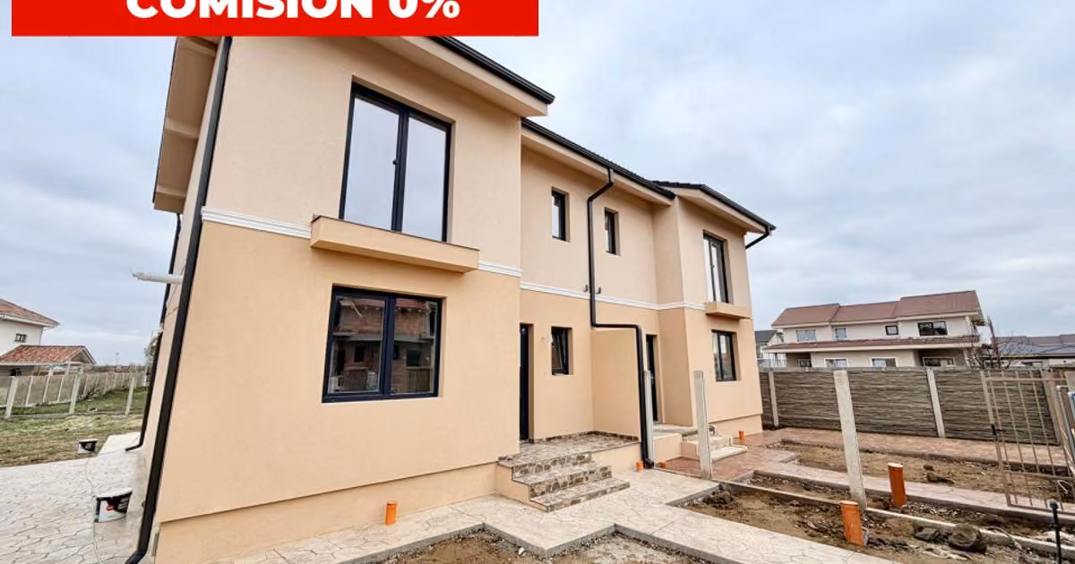 Duplex de vânzare cu 4 camere în Moșnița Nouă