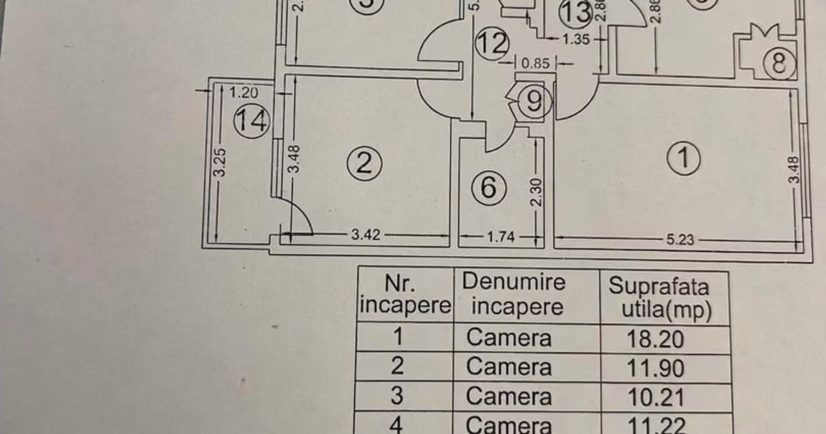 Apartament de vânzare cu 4 camere, mobilat în zona Gorjului, Sector 6