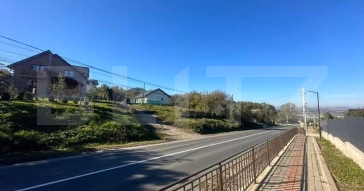 Teren Construcții intravilan de vânzare de 400 mp, în Tomești