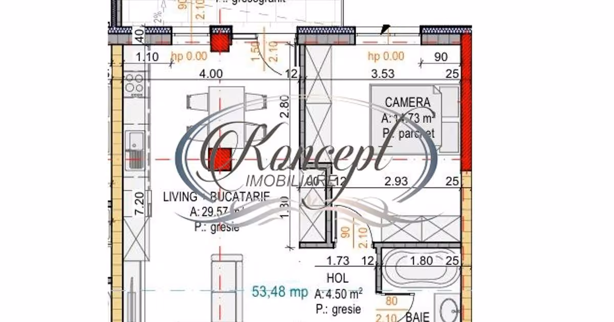 Apartament de vânzare cu 2 camere în zona Iris, Cluj-Napoca
