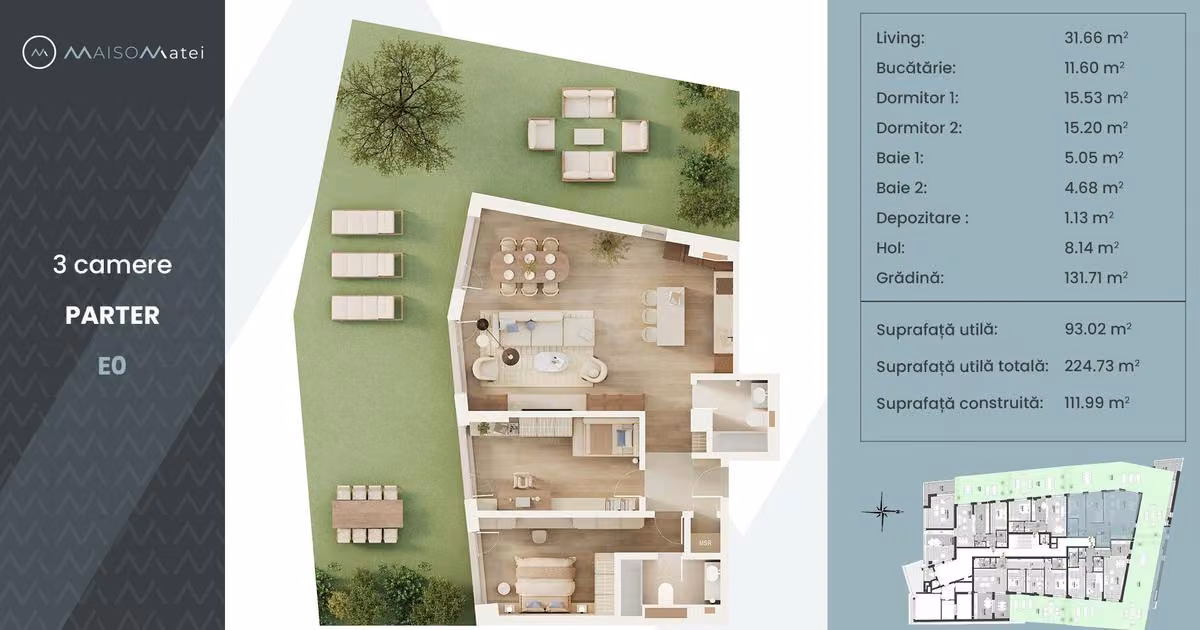 Apartament de vânzare cu 3 camere în zona P-ța Sfântul Ștefan, Ultracentral