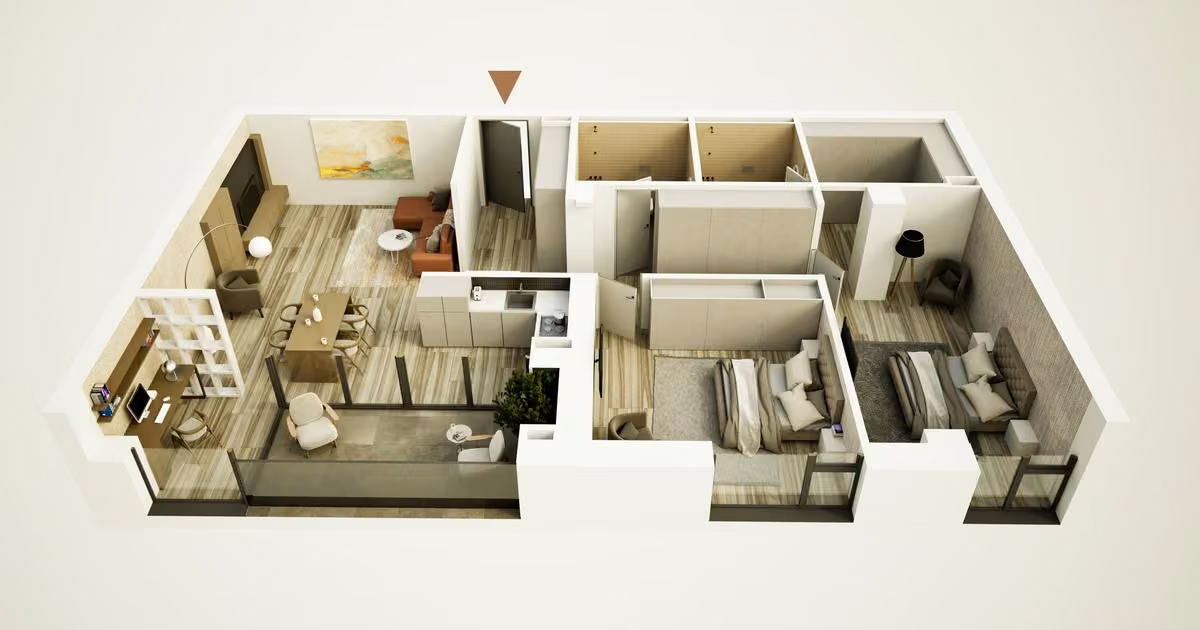 Apartament de vânzare cu 3 camere în zona Circumvalațiunii, Timișoara