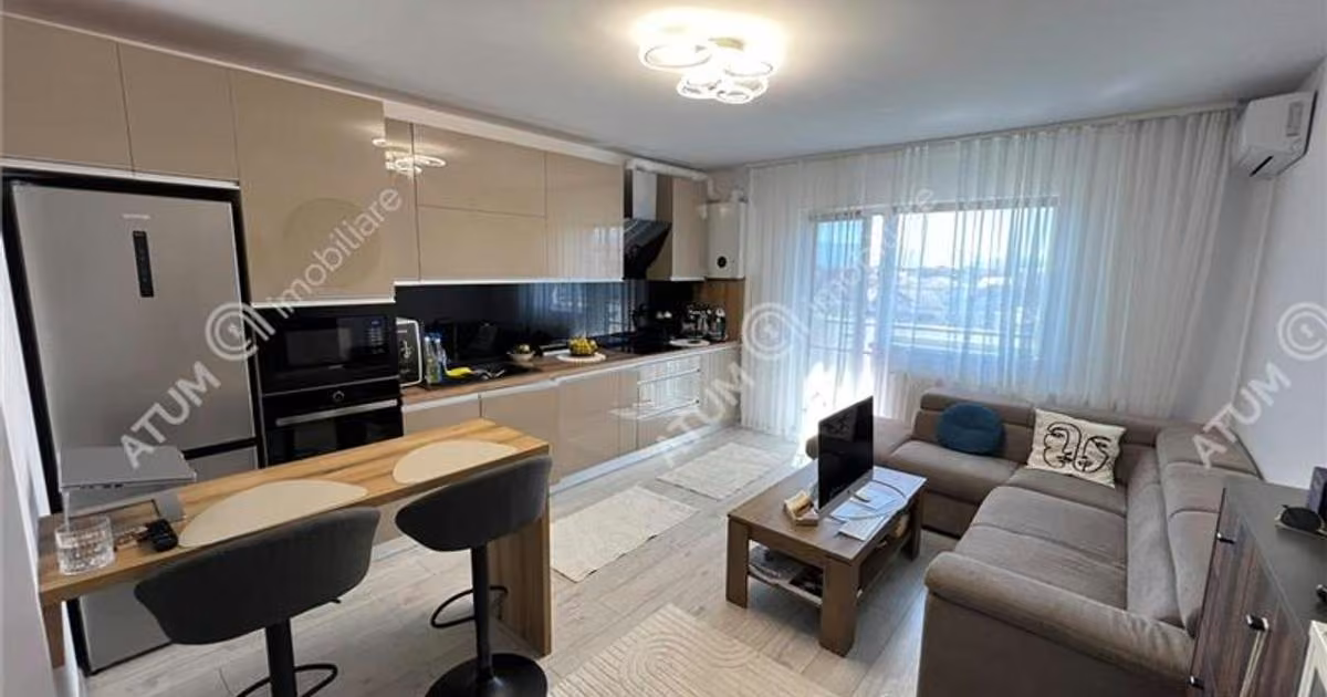 Apartament de vânzare cu 2 camere, mobilat în Șelimbăr