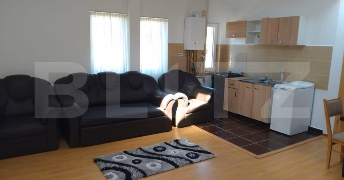 Apartament de vânzare cu 3 camere, mobilat în Gilău