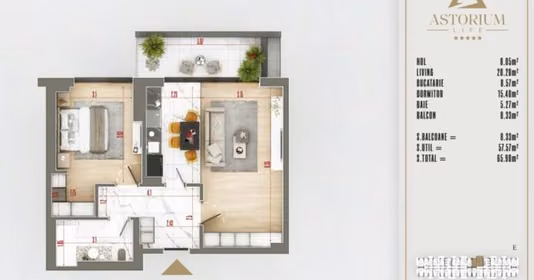 Apartament Titan