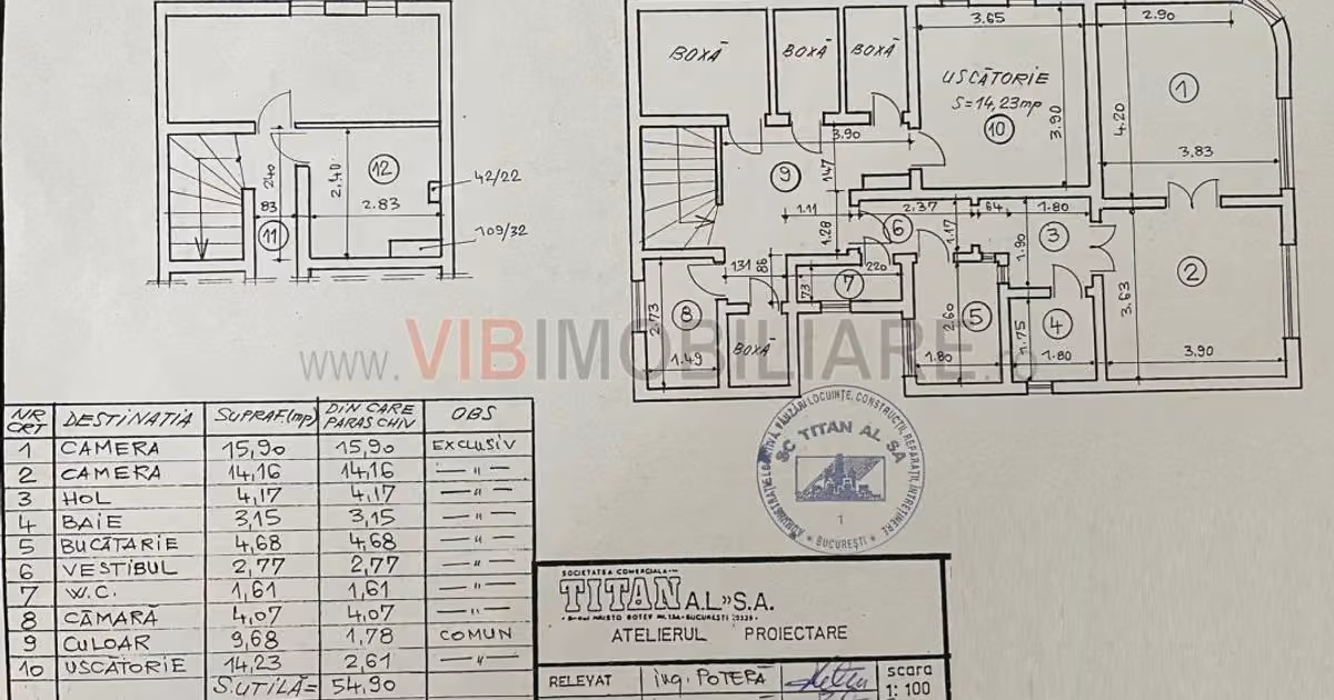 Apartament de vânzare cu 2 camere, mobilat în zona Alba Iulia, Sector 3