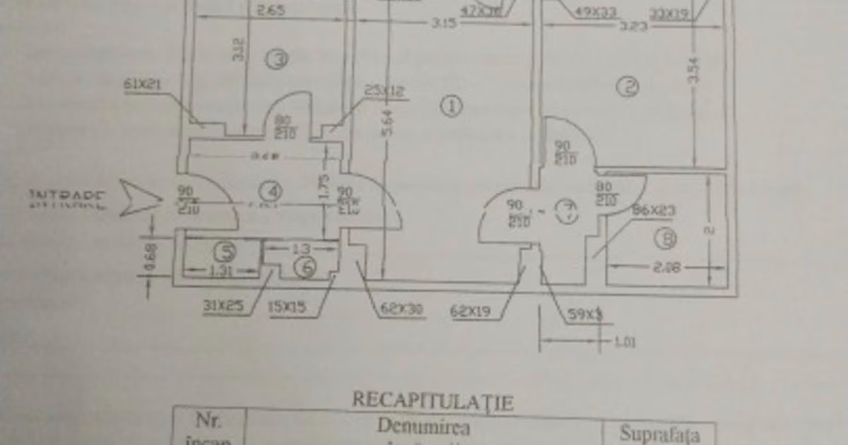 Apartament de vânzare cu 2 camere, mobilat în zona Dristor, Sector 3