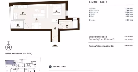 Apartament Tineretului