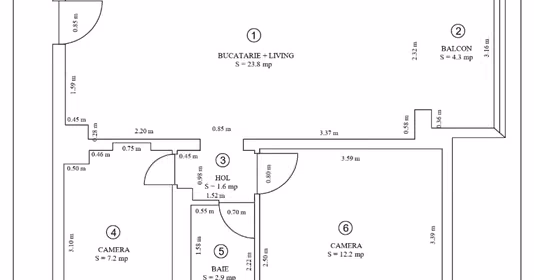 Apartament Centrul Civic