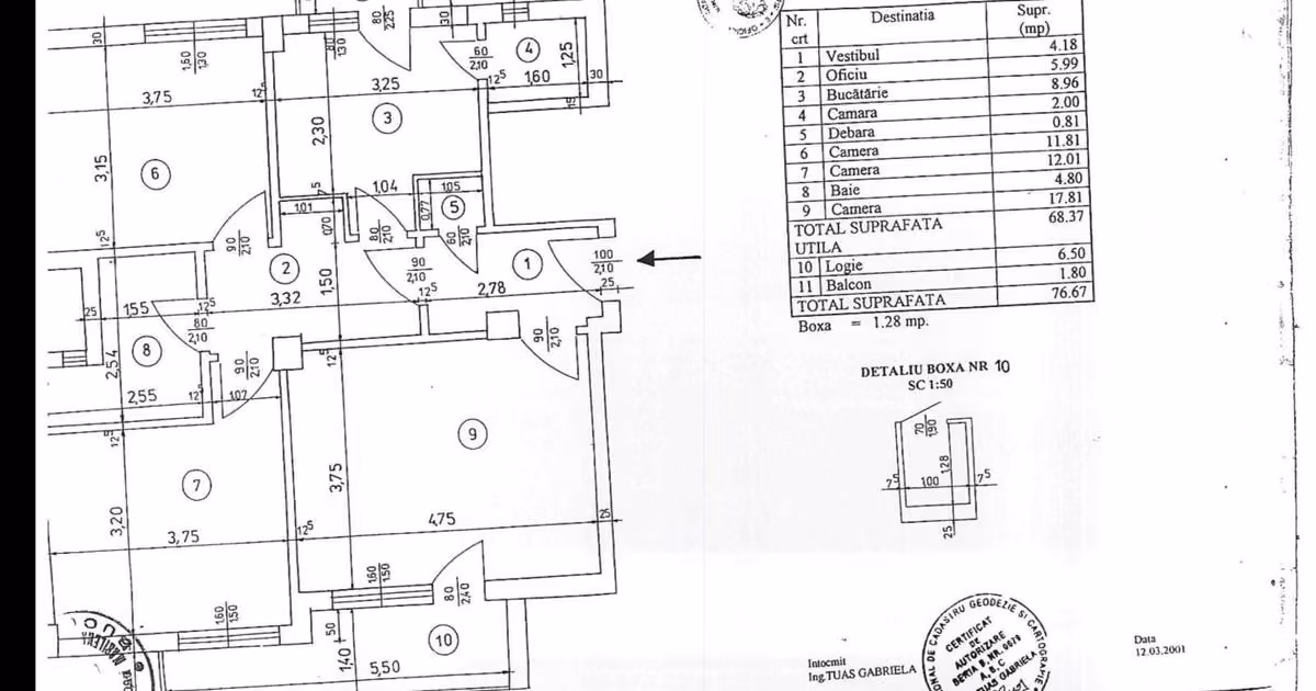 Apartament de vânzare cu 3 camere în zona Universitate, Ultracentral