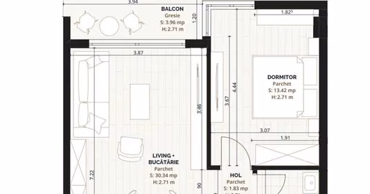 Apartament Aradului