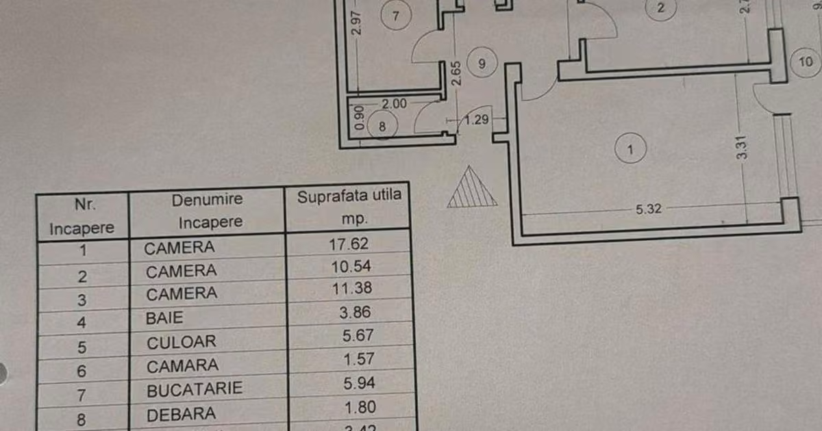 Apartament de vânzare cu 3 camere în zona Drumul Taberei, Sector 6