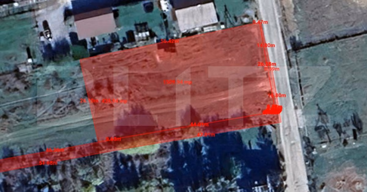 Teren Construcții intravilan de vânzare de 1500 mp, în Sălicea