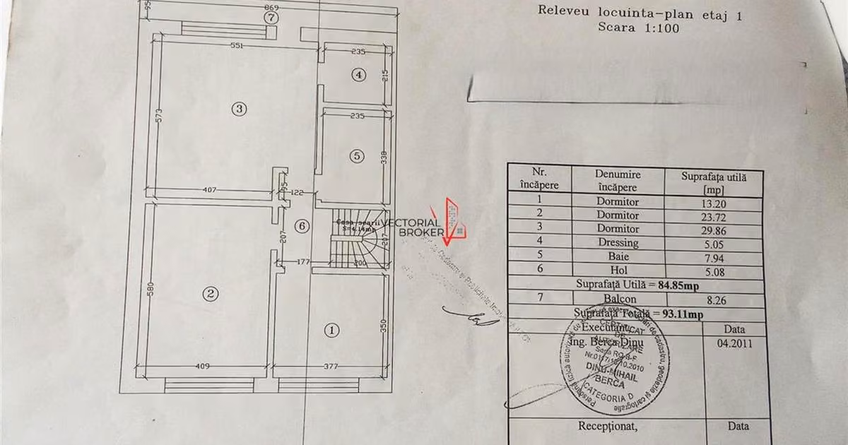 Duplex de vânzare cu 5 camere în Pantelimon