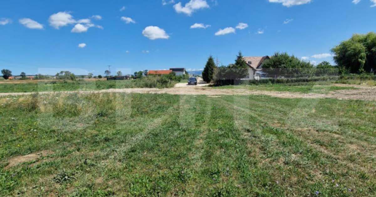 Teren agricol extravilan de vânzare de 6300 mp, în Hălchiu