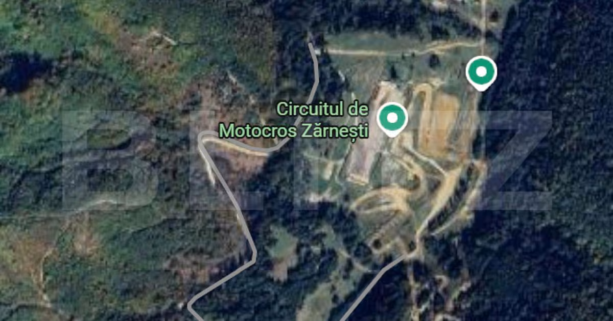 Teren Construcții extravilan de vânzare de 3357 mp, în Zărnești