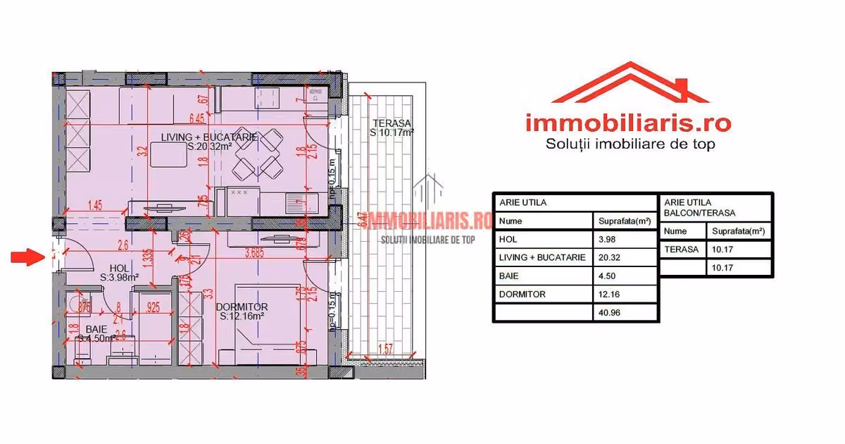 Apartament de vânzare cu 2 camere în zona Theodor Pallady, Sector 3