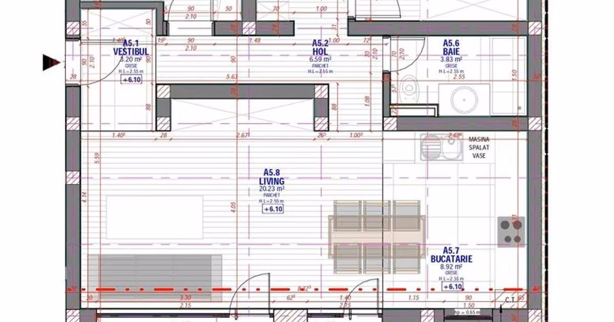 Apartament de vânzare cu 3 camere în zona Torontalului, Timișoara
