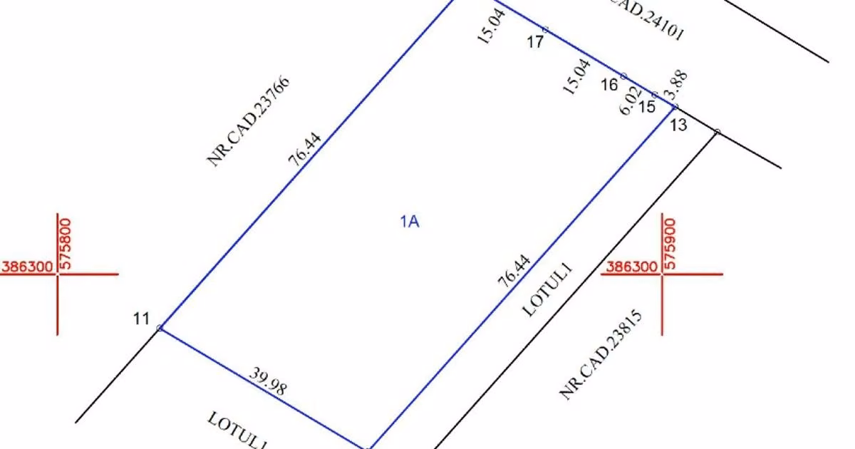 Teren Construcții intravilan de vânzare de 3000 mp, în Păulești