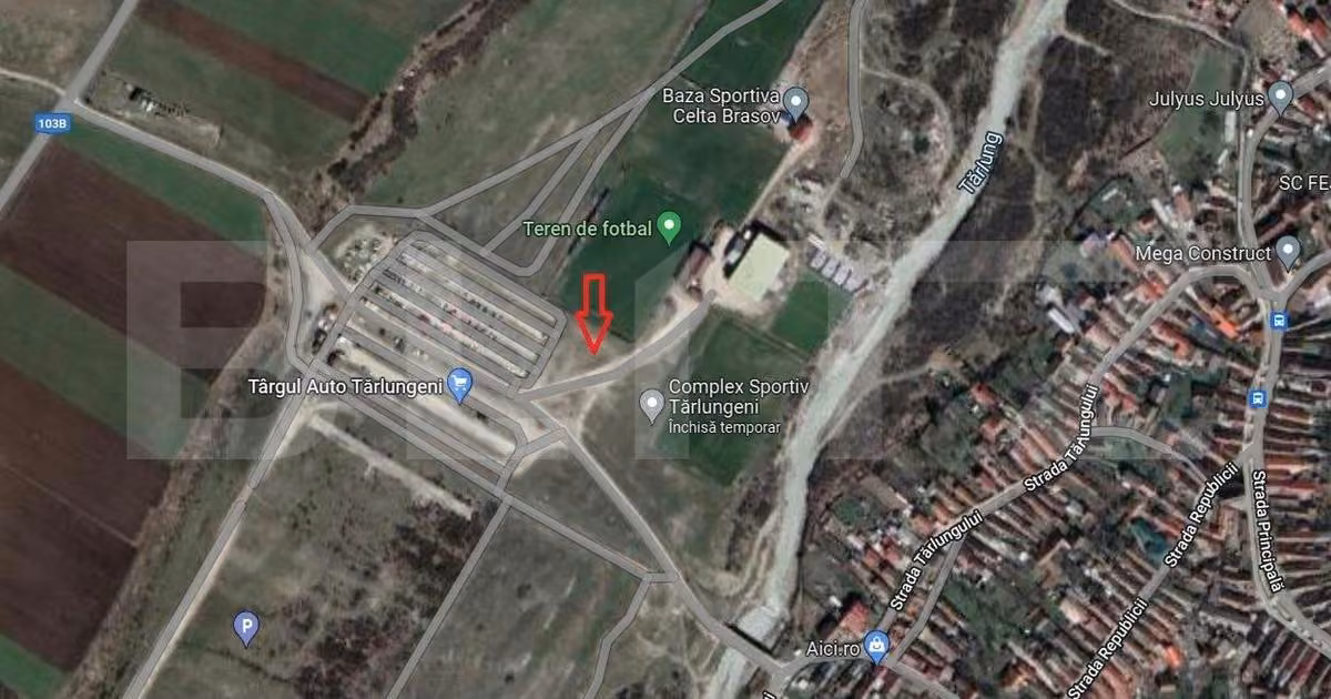 Teren Construcții intravilan de vânzare de 5500 mp, în Tărlungeni
