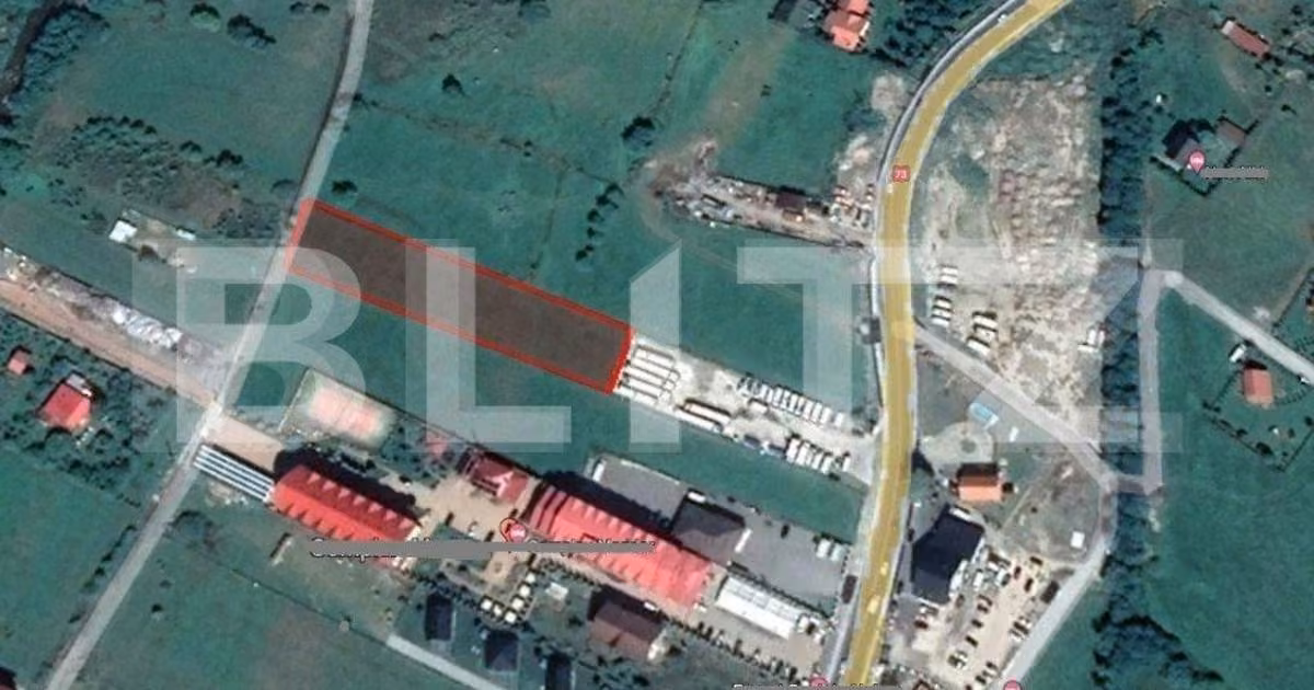 Teren Construcții intravilan de vânzare de 6100 mp, în Zărnești